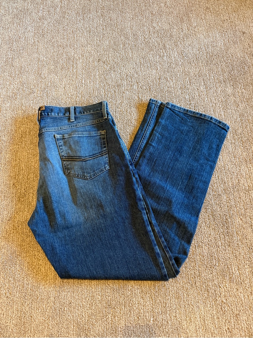 Ariat M4 Men's Dark Blue Relaxed Fit Jeans